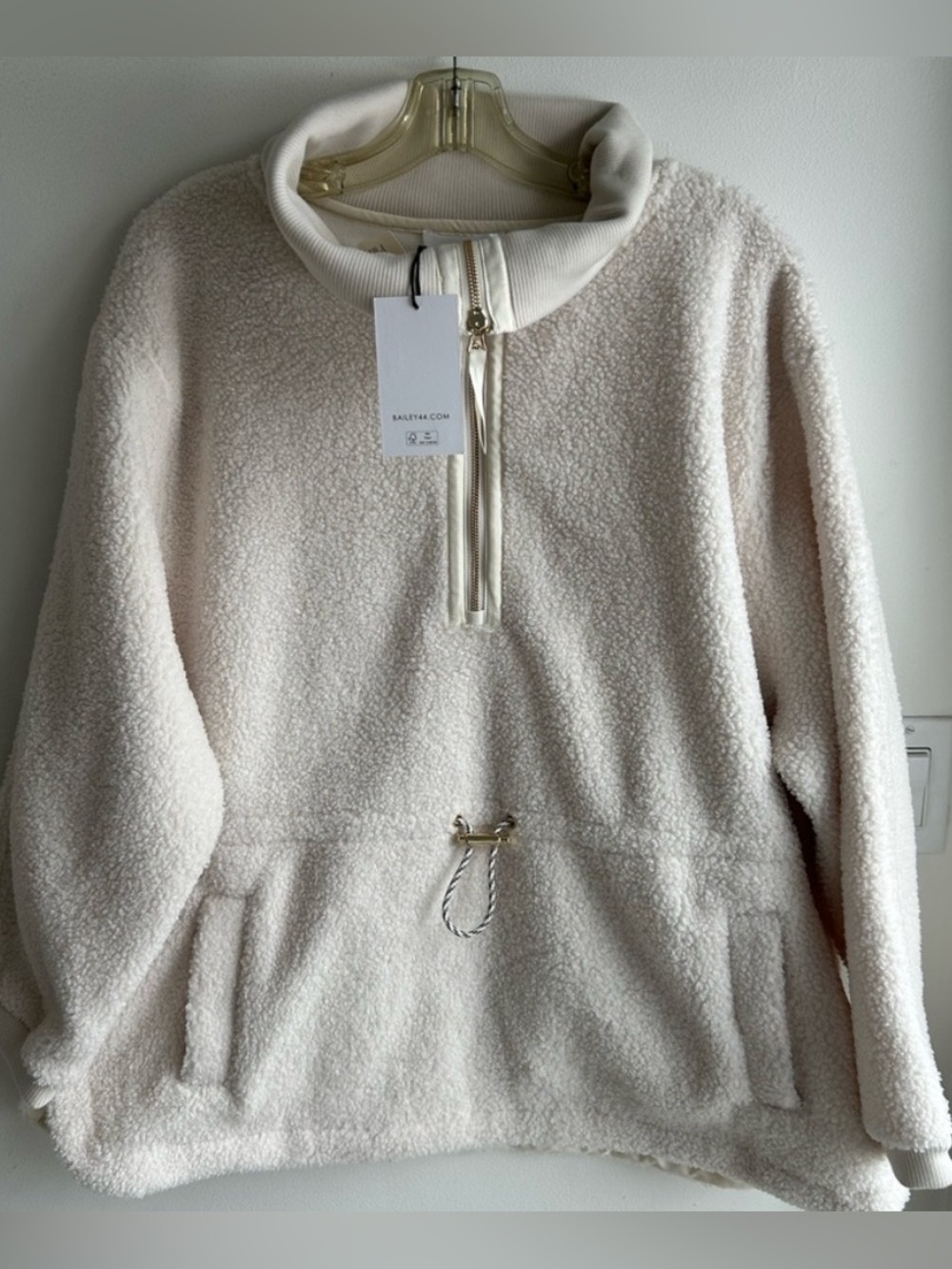 Bailey 44 Sherpa Jacket half-zip pullover fleece NWTs size XXL